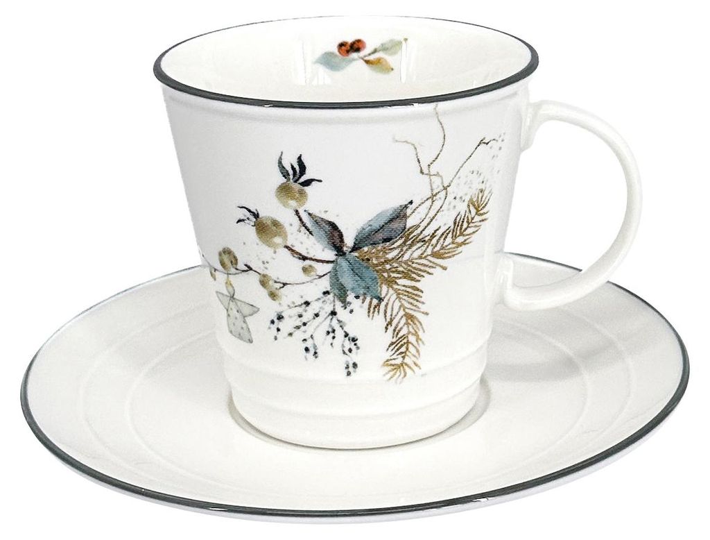 Tasse und Untertasse Weihnachten Nostalgia, 250ml