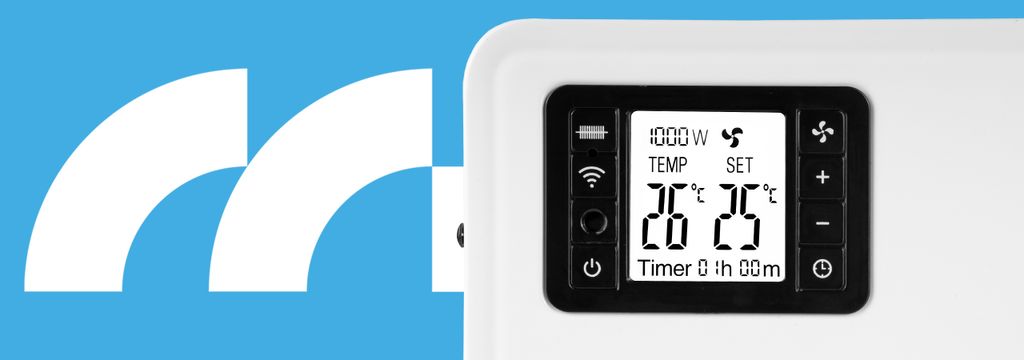 Elektrický konvektor MalTec Ch3500DW Turbo 2300W Wifi APP Obrázek produktu 12