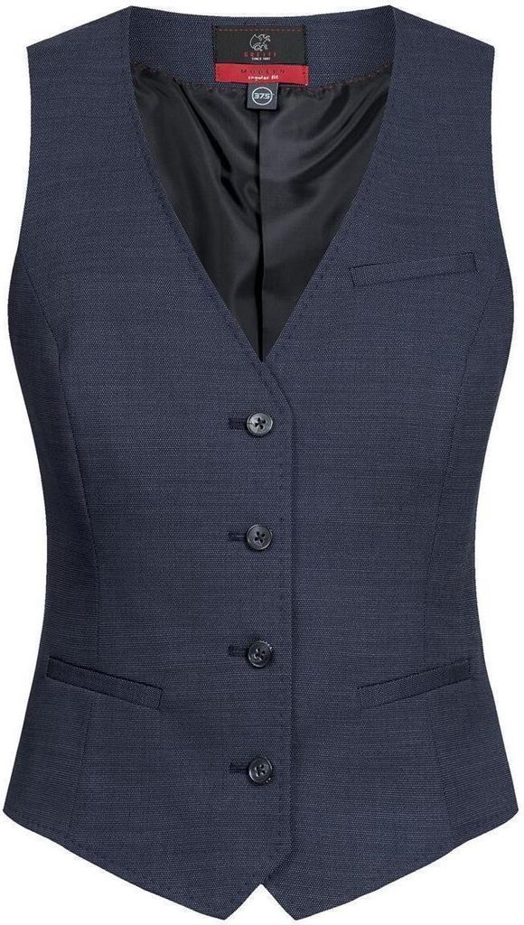 Greiff Modern WITH 37.5 Damen Weste Regular Marine PINPOINT 44