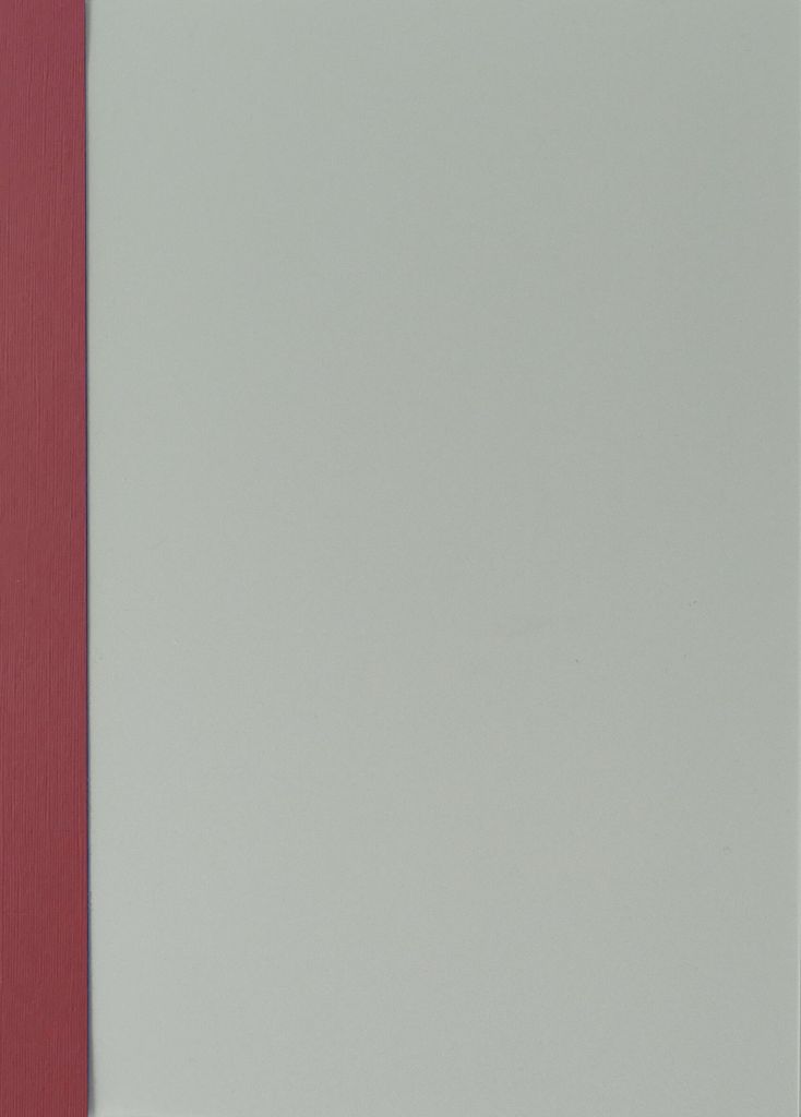 Abdeckfolie satiniert mit Kartonrand in Leinen-Struktur für Surebind, Farbe bordeaux, 100er Pack ohne Rückendeckel