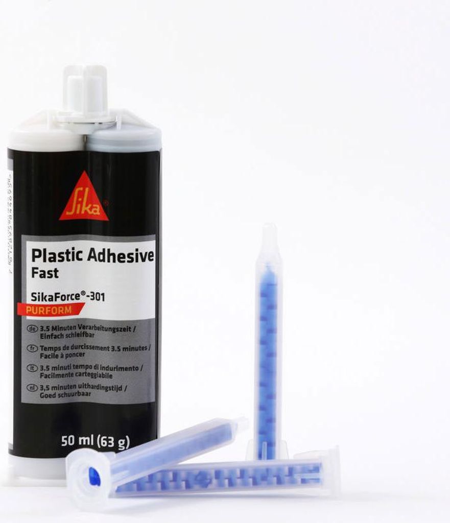 SikaForce-301 50ml 2K Kleber Kunststoffreparatur Purform Produktbild 