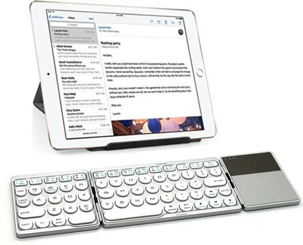 Clavier Bluetooth pliable TyperCLAW BS120 pour tablette et smartphone