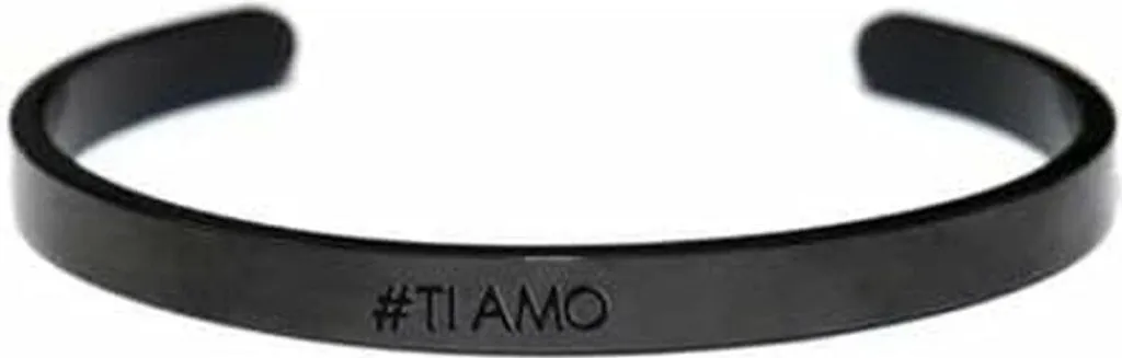 Bracciale CO88 8CB-19060 Nero - Elegante Bangle in Acciaio per Donna