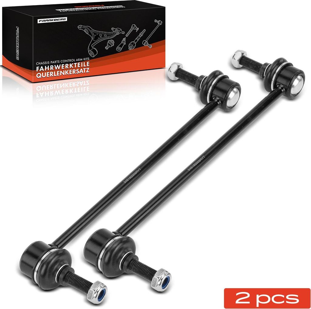 Frankberg 2x Koppelstange Vorderachse für Renault Fluence L3 1.5L 1.6L 2.0L Bj ab 2010