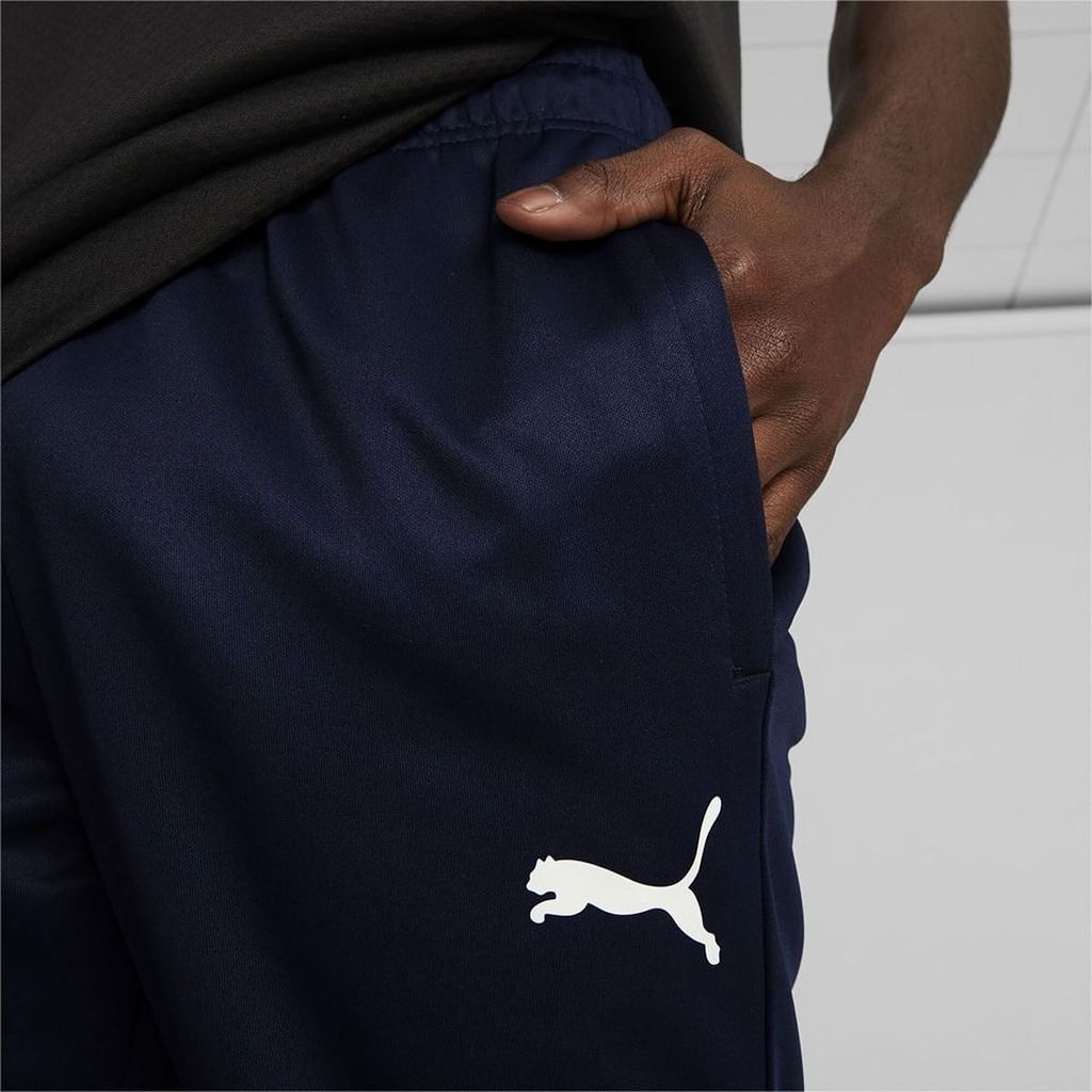 PUMA teamLIGA Training Pants PEACOAT-PUMA WHITE M Produktbild 6