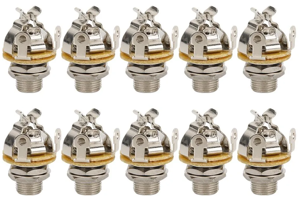 Réparez vos Câbles Jack 6,35 mm avec ce Lot de 10 Fiches Mono Métal