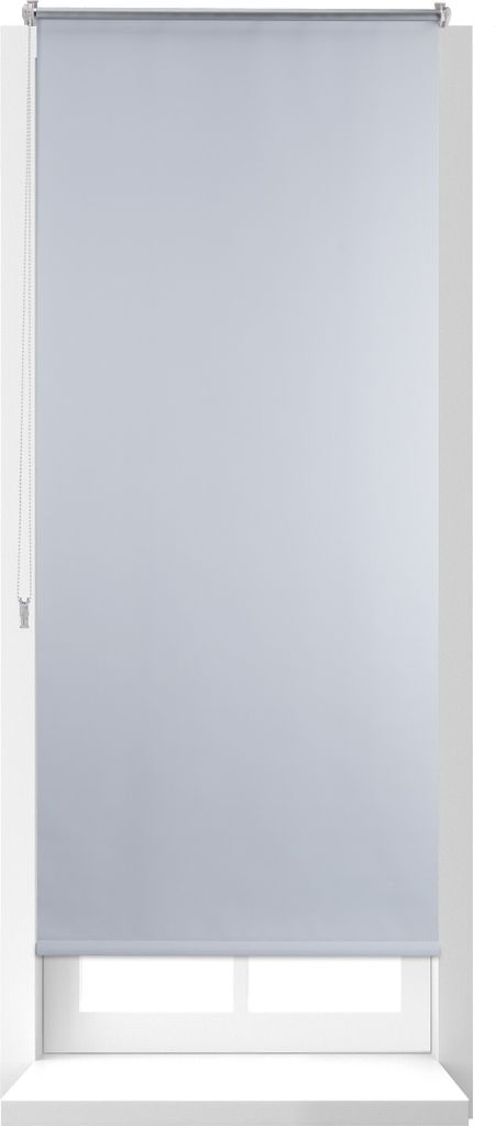 relaxdays 2x Thermo Verdunklungsrollo 70x160 weiß