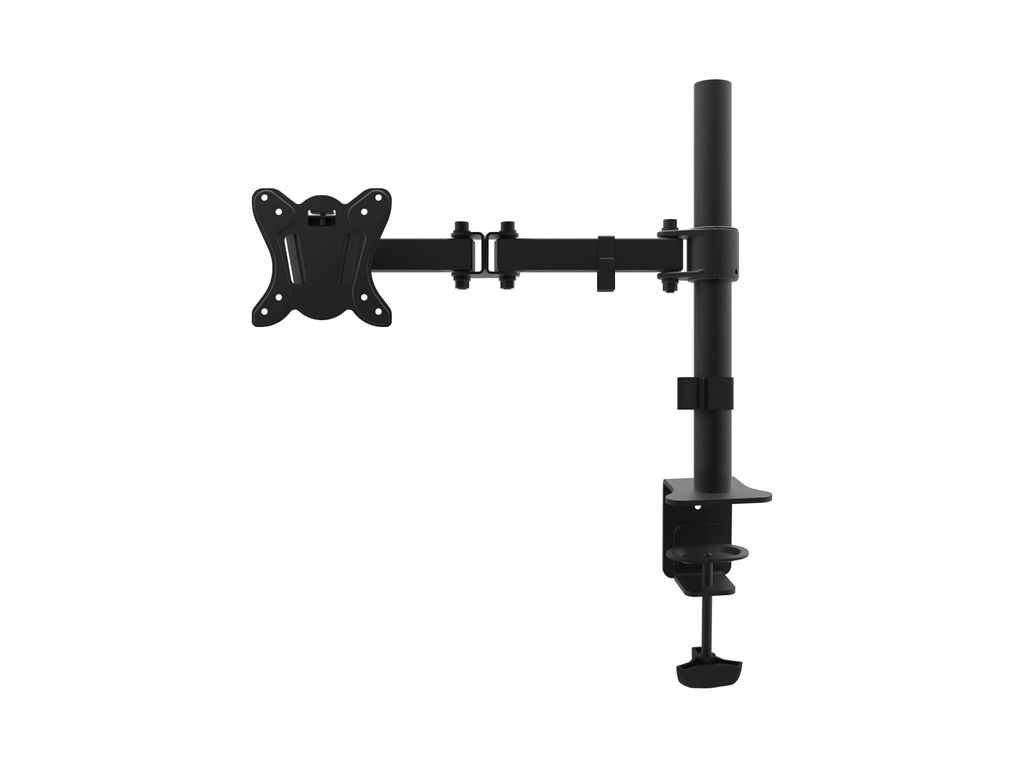 Equip Monitor Desk Mount Bracket - Befestigungskit - für Monitor - Kunststoff, Aluminium, Stahl - pulverbeschichtet schwarz - Bildschirmgröße: 3...