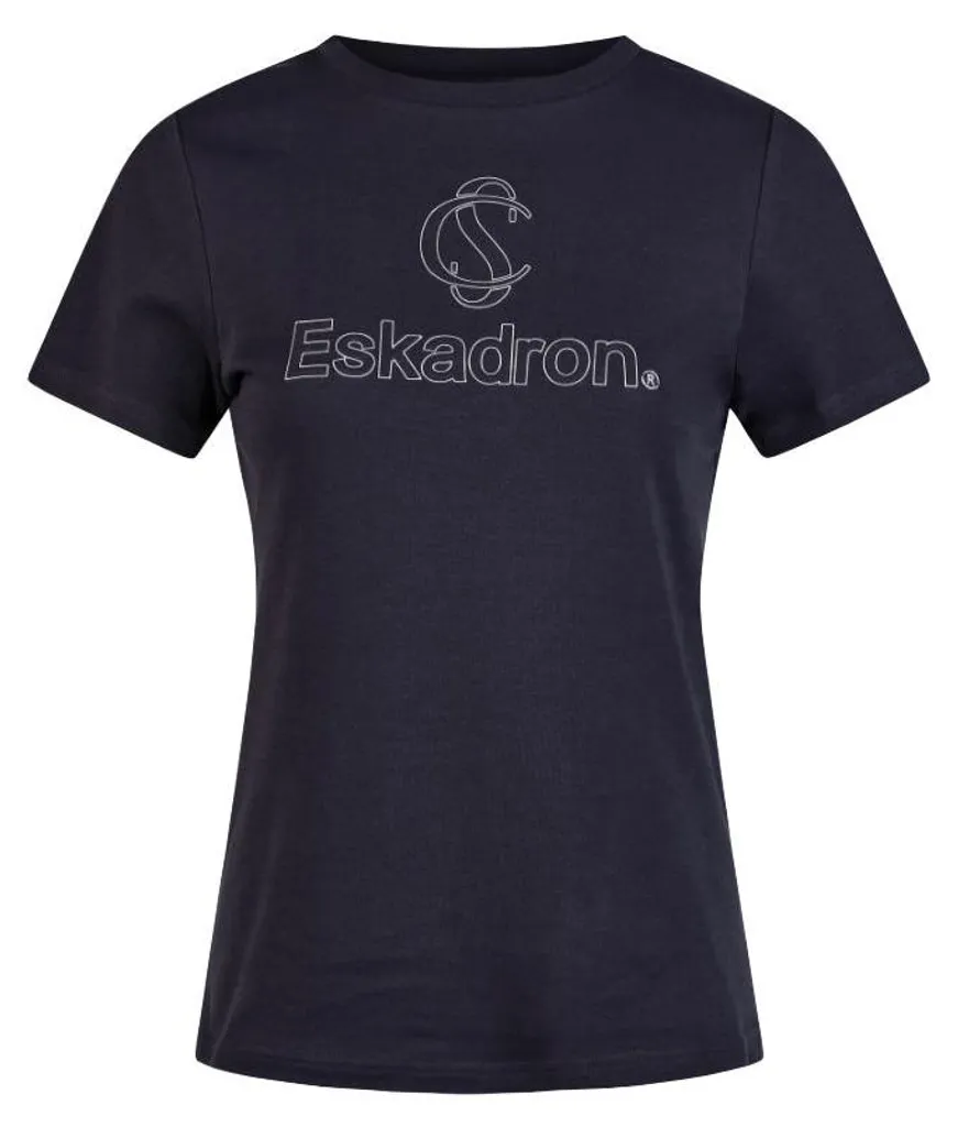 T-shirt Femme Respirant Eskadron FS26 Marine XS en Coton Stretch Doux