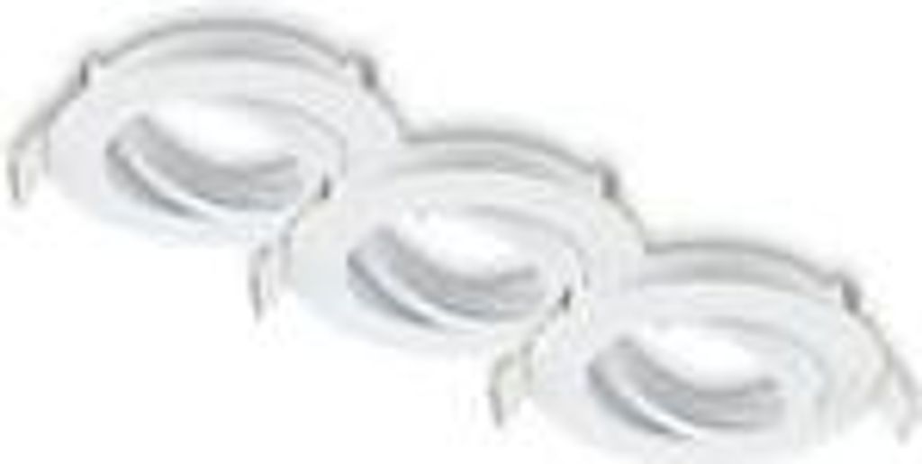 Einbaustrahler 3 Set Spot 230V Schwenkbar Deckenleuchte GU10 max. 7W Weiß Ø8cm