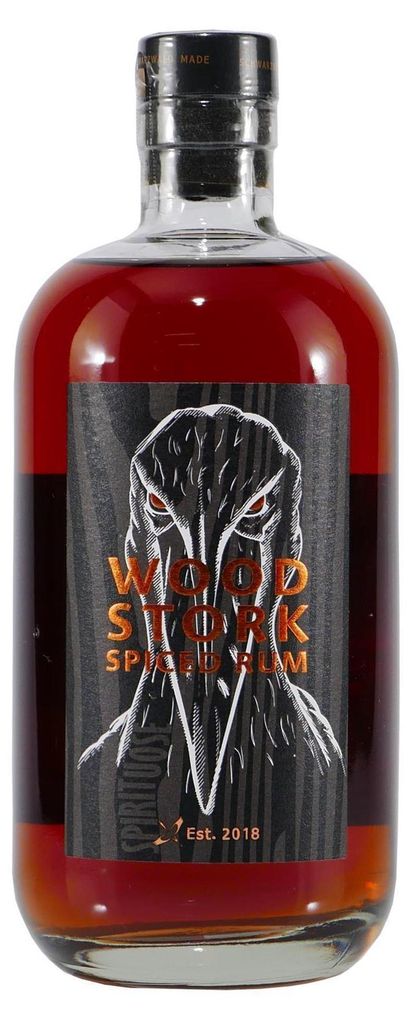 Wood Stork Spiced Rum aus dem Schwarzwald, 40% Vol. 0,5 l Produktbild 
