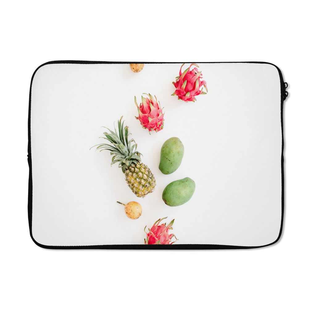 MuchoWow Laptop Hülle 14 ZollObst - Tropisch - Ananas Laptoptasche - Laptoptasche - Stoßsicher - Schutzhaube