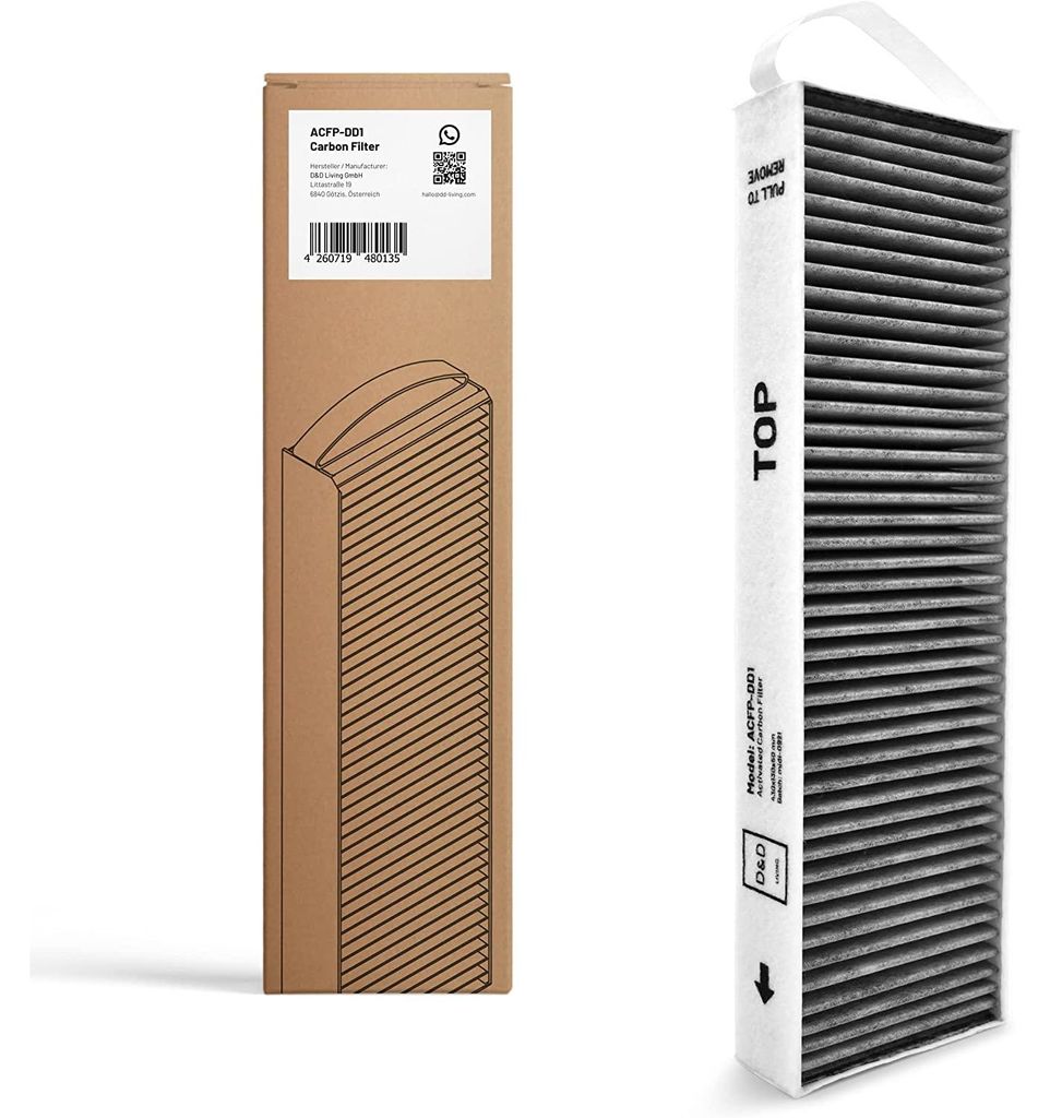 D&D Living Aktivkohlefilter passend für Bora Pure Filter Produktbild 