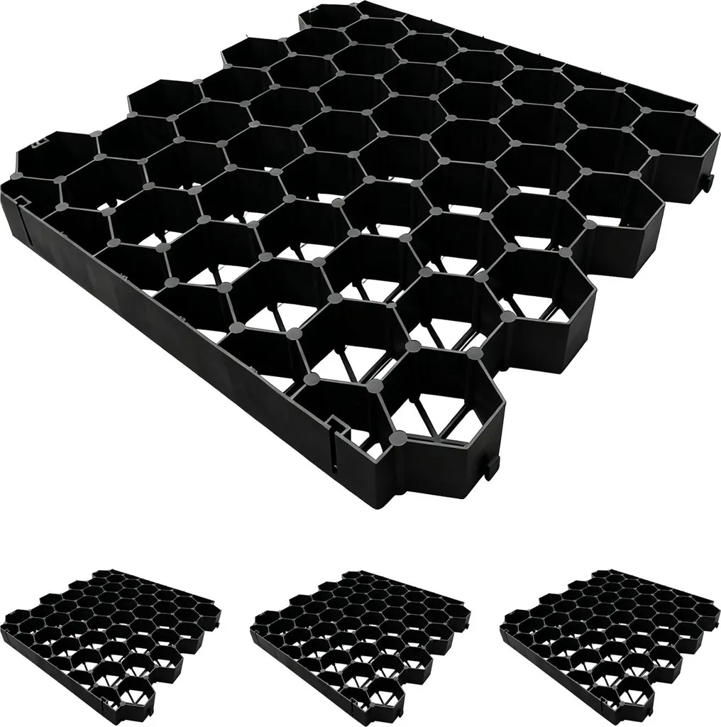 Grille anti-boue pour stabiliser les sols souples et chemins