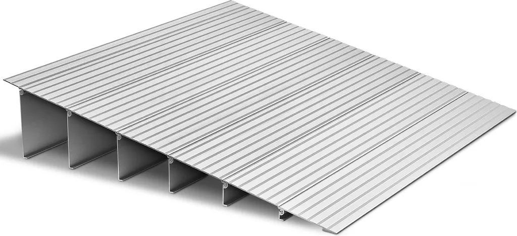 VEVOR Rampa Disabili Alluminio 80x86cm | Portata 360kg | Mobility Pro