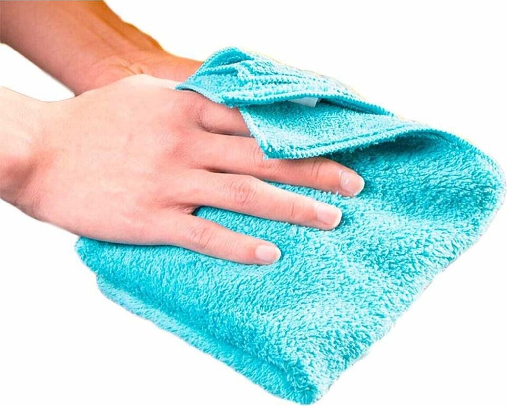 Universelles Mikrofaser Staubtuch (35 x 35 cm) - Perfekt für alle Oberflächen 5 Stück