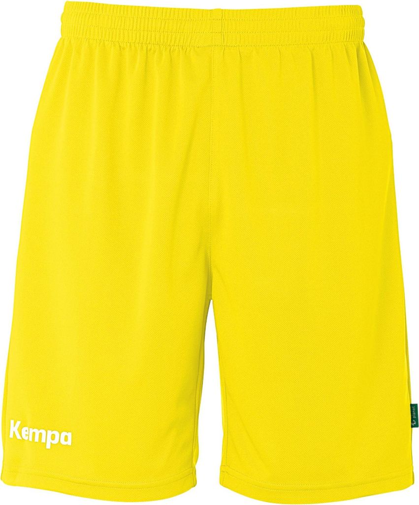 Kempa Team Shorts - limonengelb, Größe:XL