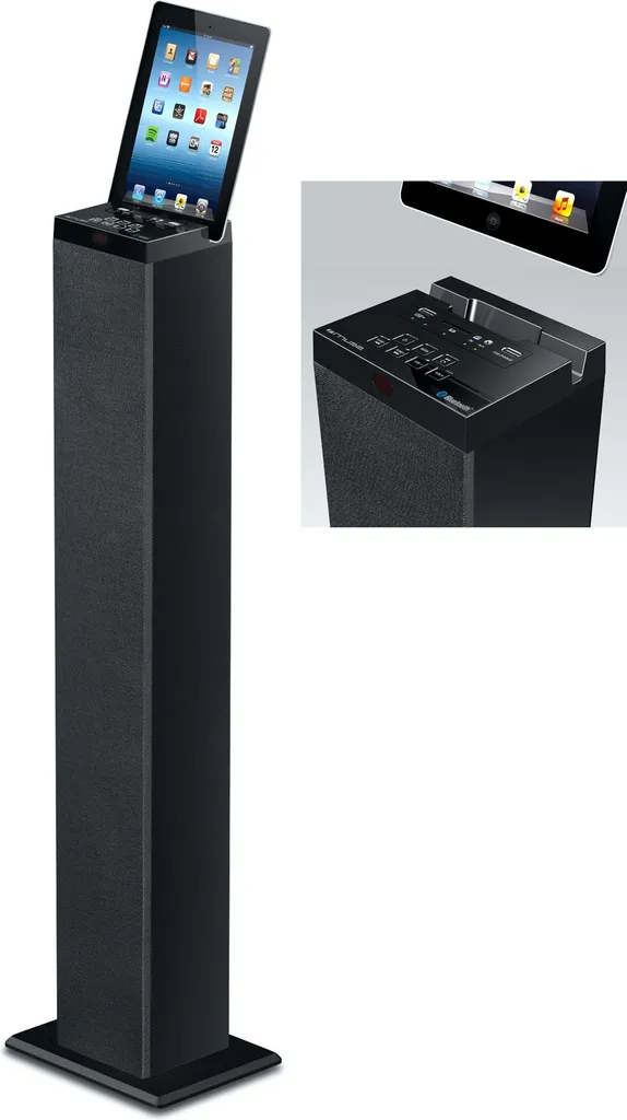 Station audio Muse M-1250BT connectée Bluetooth pour musique salon