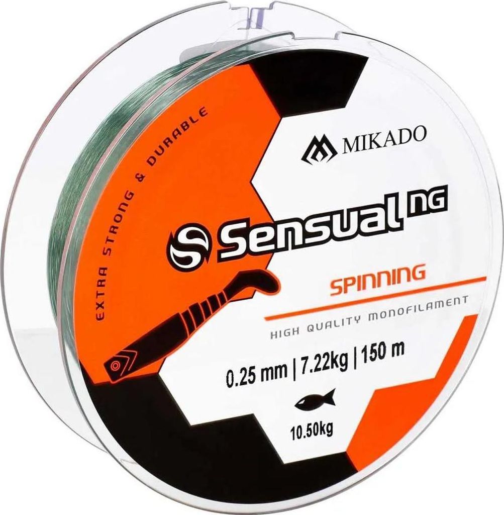 Mikado Sensual Ng Spinning Monofile Schnüre 150 M Grün 0.250 mm Grün 0.250 mm