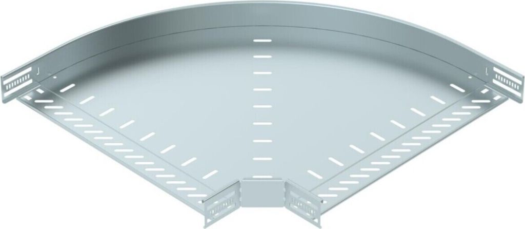 OBO RB 90 650 FS Bogen 90° f.Kabelrinne horizontal 6036570