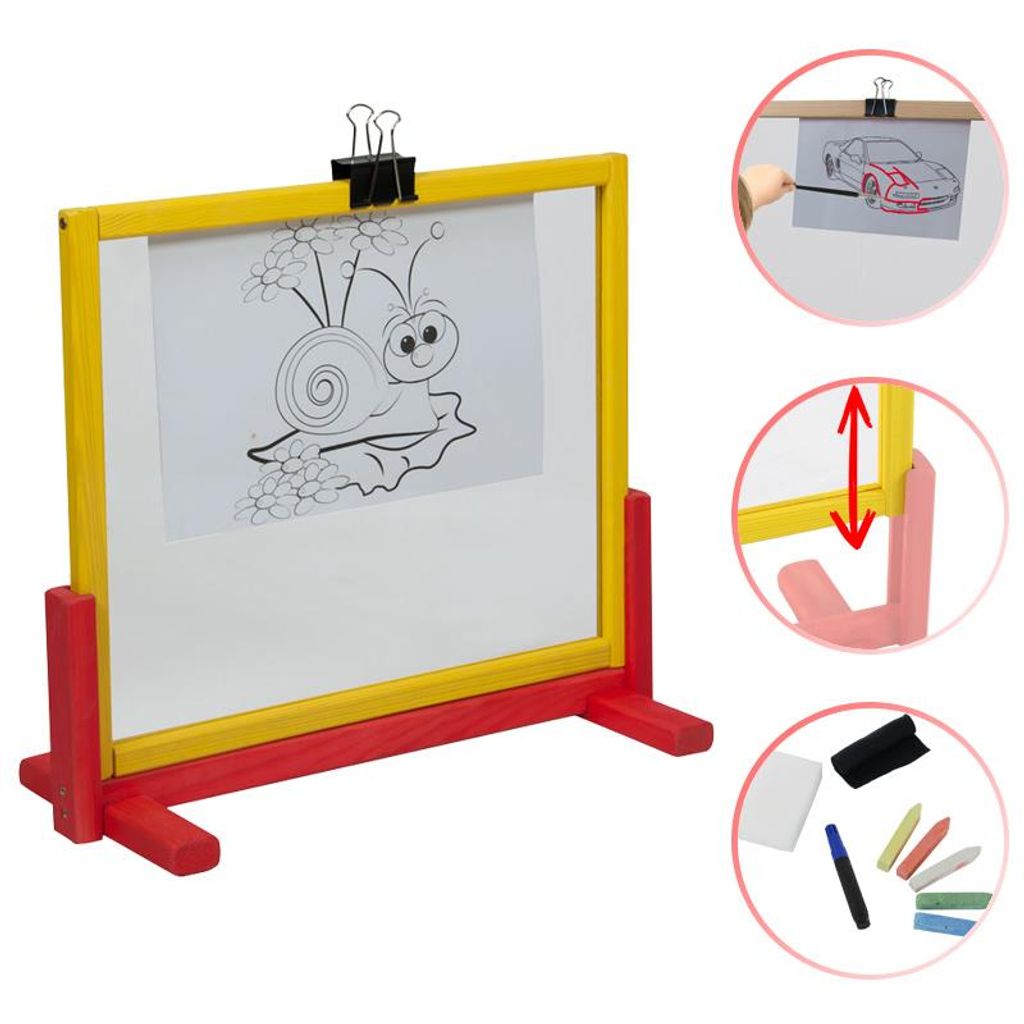 Aga4Kids Dětská tabule s bezpečnostním sklem TBS1 Produktbild 