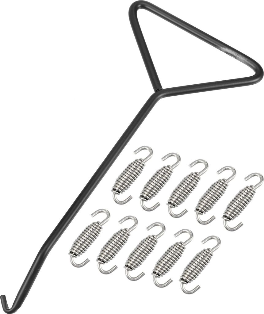 1 Stück Auto Auspuff Flex Rohr Edelstahl 2"x8"x12" Silberton