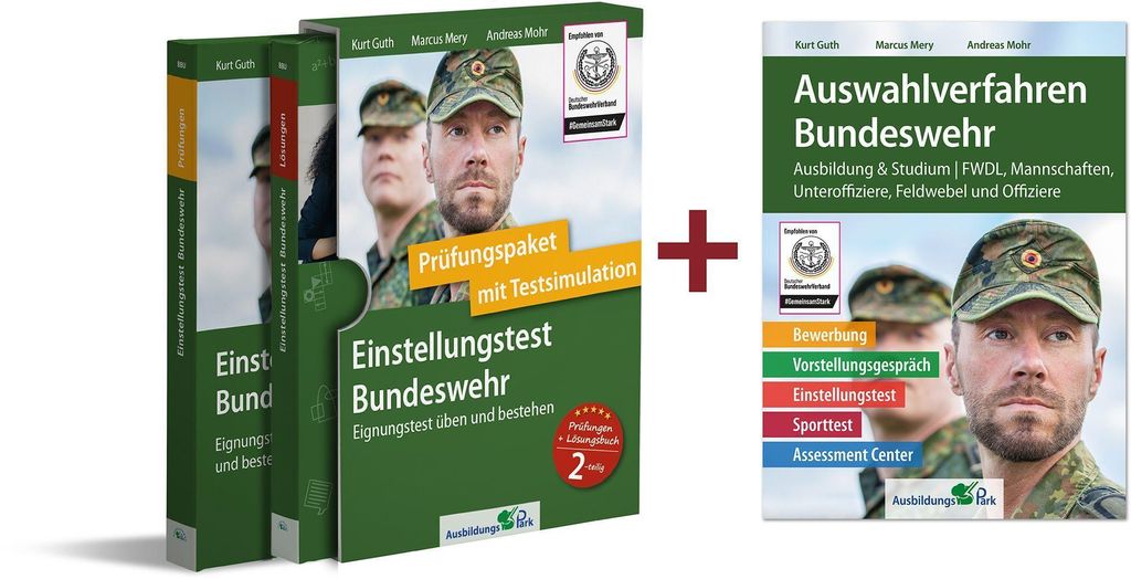 Paket - Einstellungstest + Auswahlverfahren Bundeswehr Produktbild 