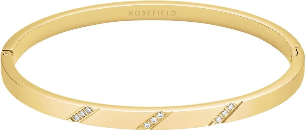 Bracelet massif doré JBLCG-J1043 orné de cristaux scintillants chic
