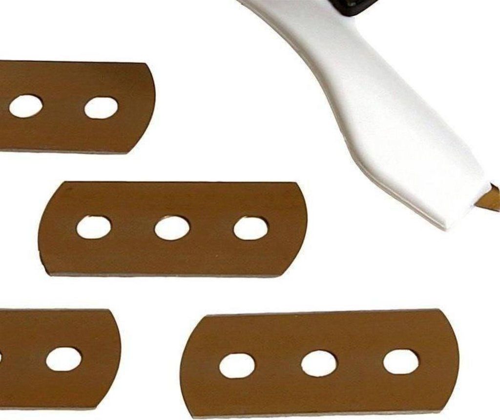 Orion | Ersatzklingen Set - Für den Schaber - 5 Stück - Metallklingen - Schaberklingen