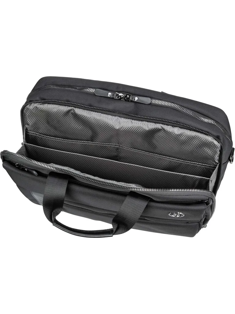 bugatti Nero Serviette Sac Ordinateur Portable 15 Pouces Noir Business - 15
