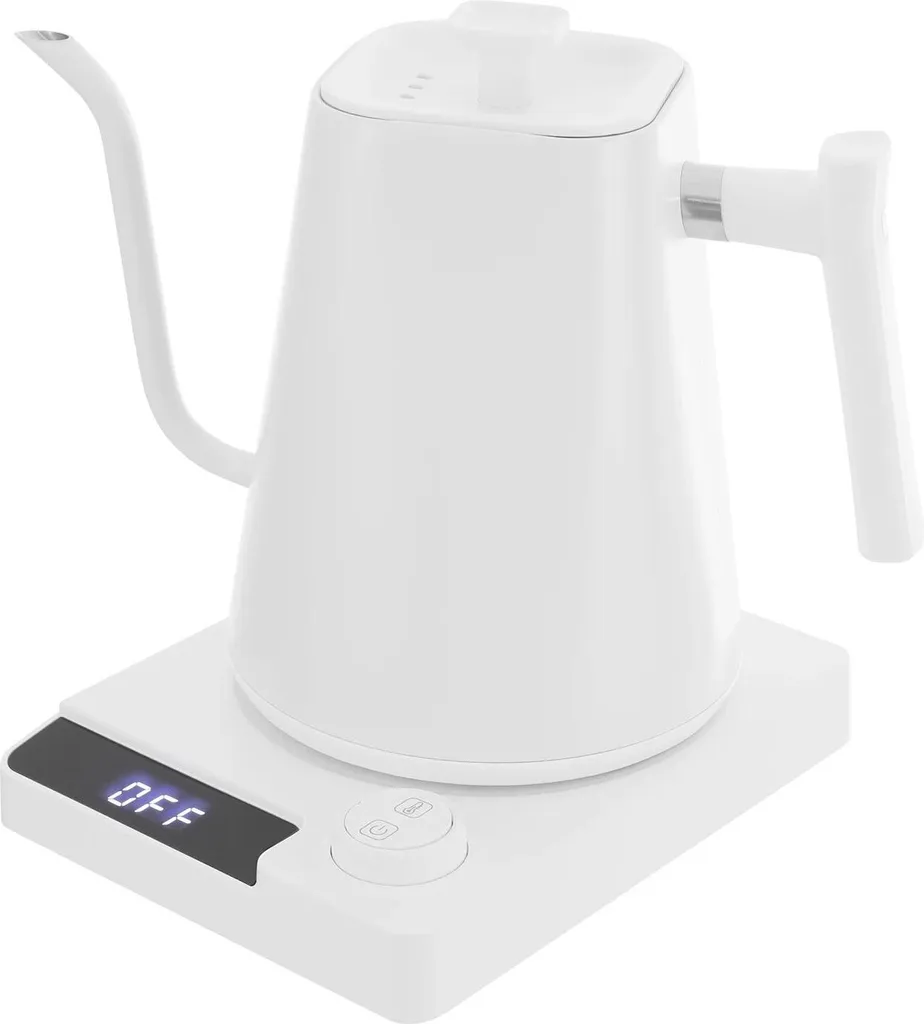 Bollitore Elettrico Bianco Alta Potenza 2400W | Struttura in Acciaio