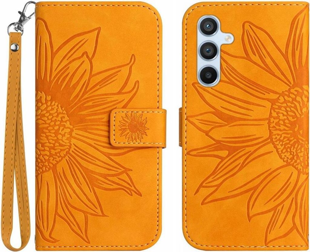 Samsung Galaxy A17 Hülle - Coverup Sonnenblume Klapphülle Produktbild 