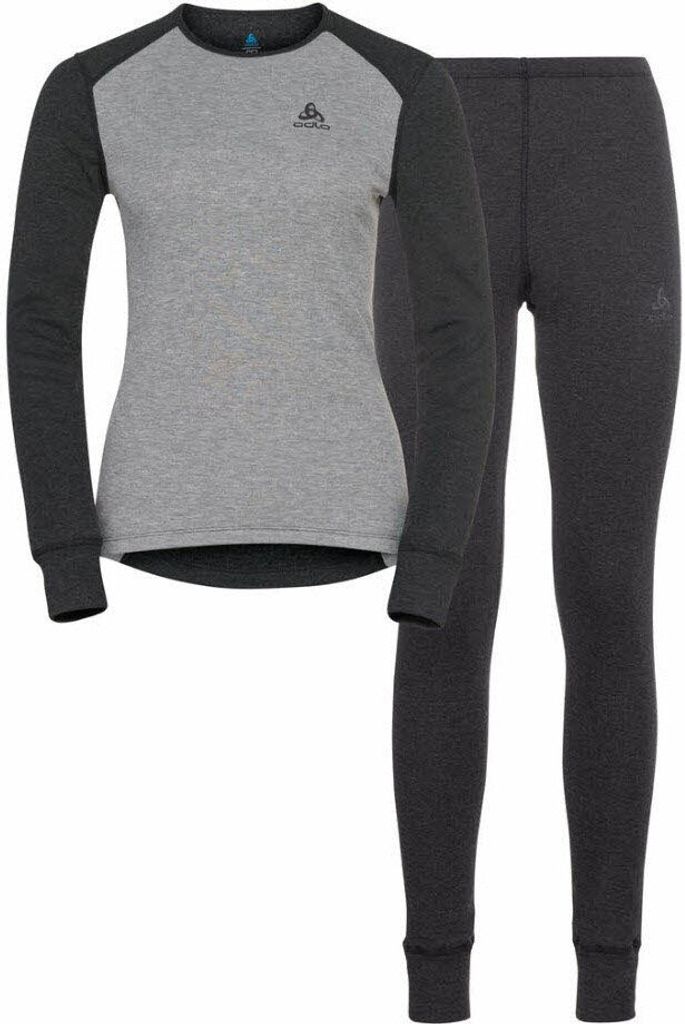 ODLO Active Warm Eco Special Funktionunterwäsche Set Herren grau L