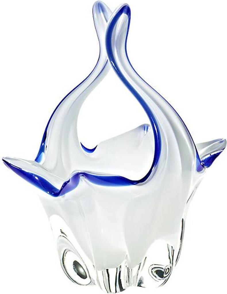 Glaskorb White Queen 23,5 cm