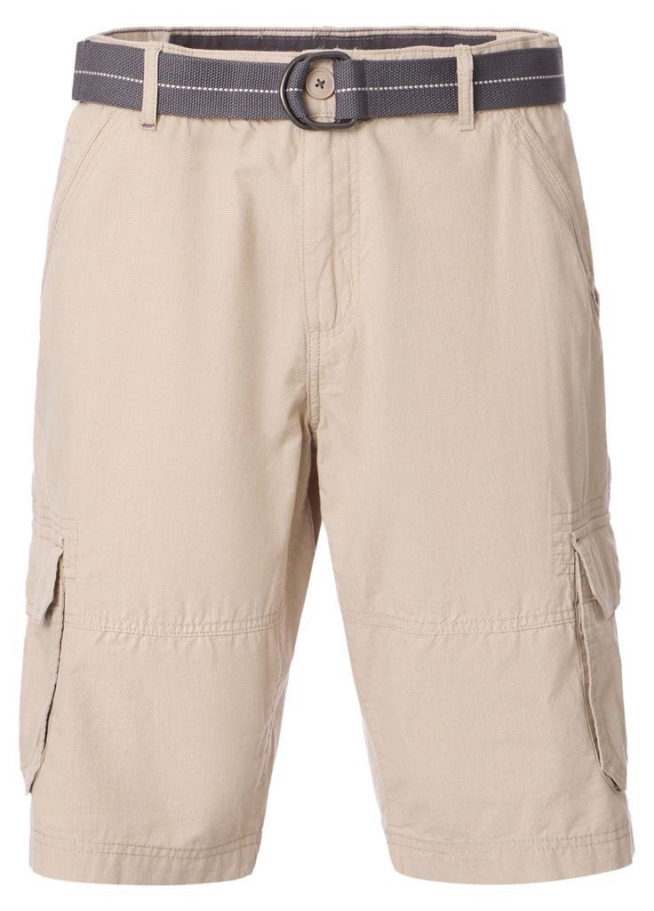 CASAMODA Herren Cargo-Bermuda BEN Gürtel Regular Beige 38