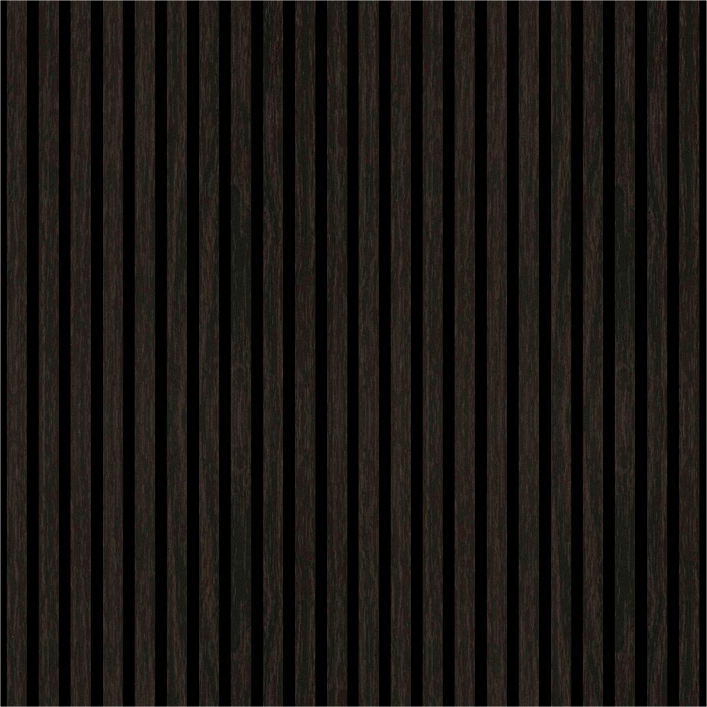 Akustik Wandpaneele PVC 572.5 x 19 x 2400 mm Kunststoffpaneele Feuchtraumpaneele Eiche dunkel Neuhofer