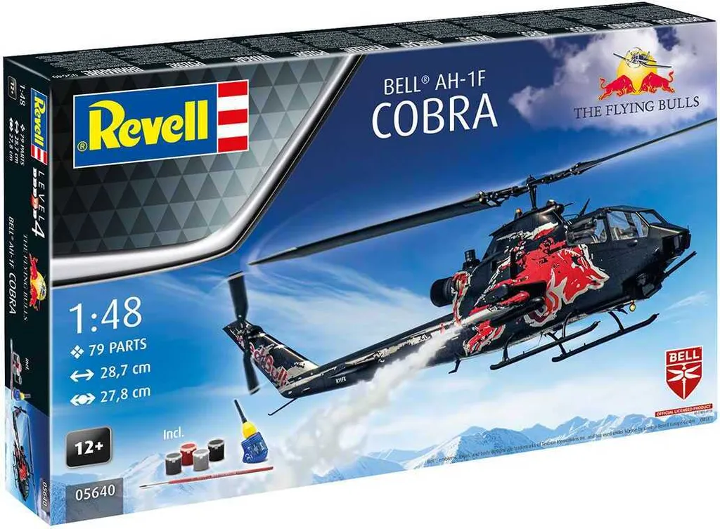 Coffret cadeau maquette Bell AH-1F Cobra 1:48 idéal pour offrir