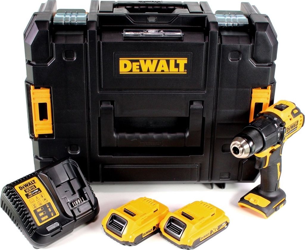 Dewalt DCD709D2T impact wrench with battery and charger Immagine del prodotto 