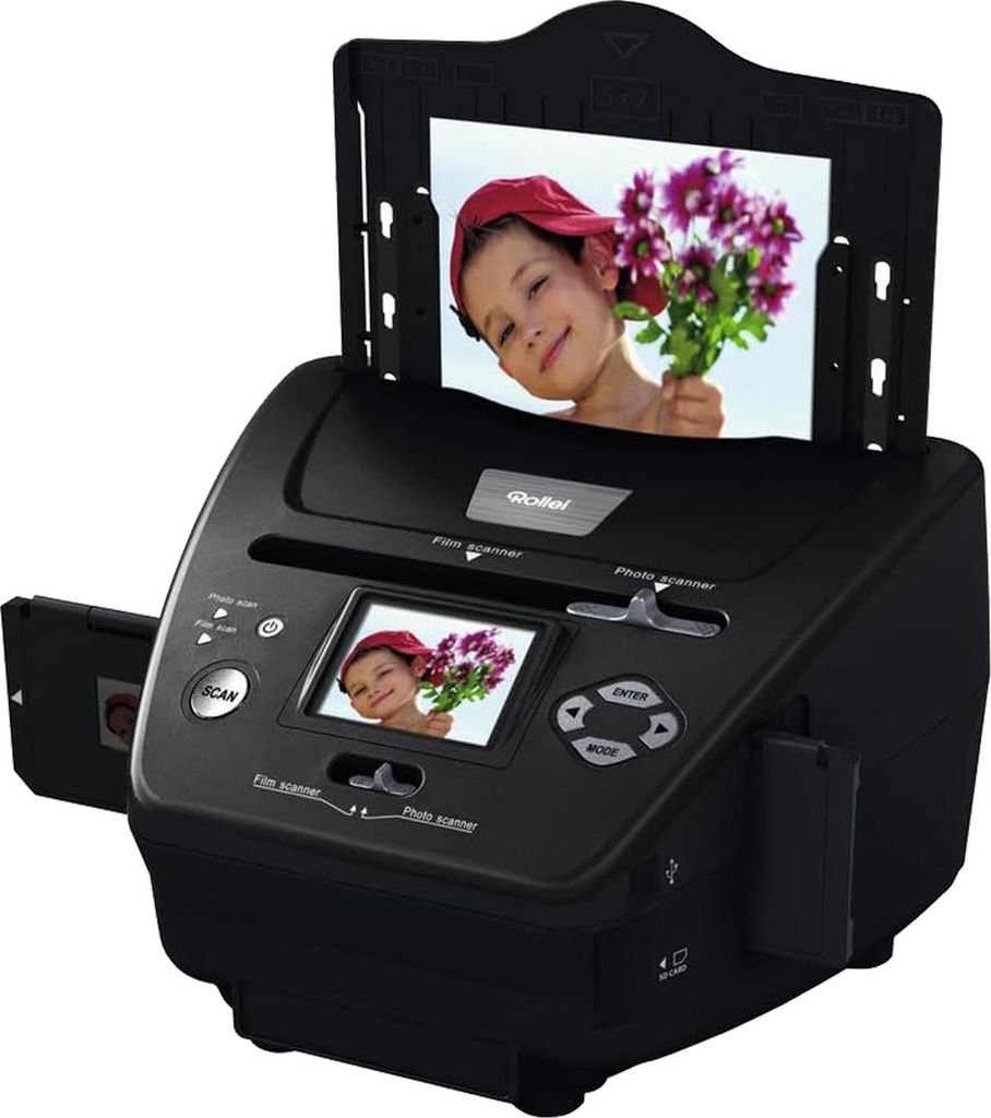 Rollei PDF S 240 SE Multiscanner per foto diapositive e Immagine del prodotto 