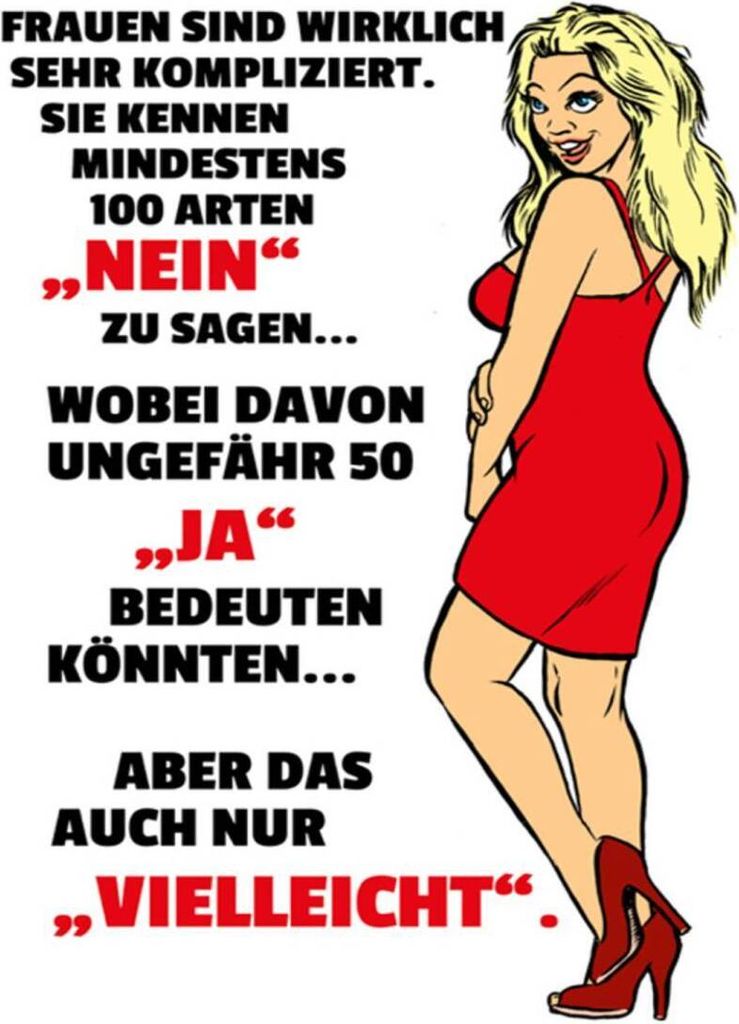 vianmo Holzschild 40x30 cm Frauen kennen 100 Arten Nein sagen