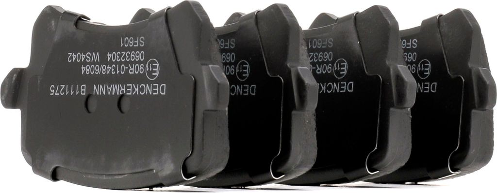 DENCKERMANN Bremsbeläge Satz Hinten Bremsklötze für VW GOLF VI (5K1) B111275