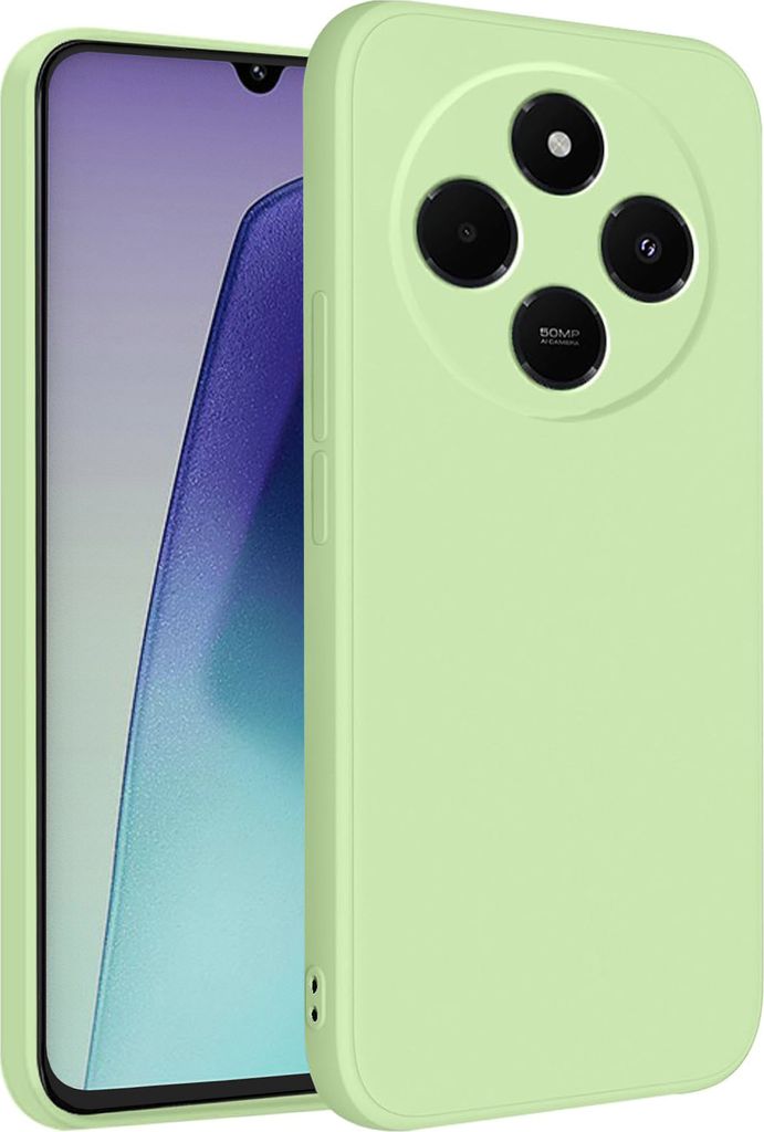 Hülle für Xiaomi Redmi 14C Slim Liquid Silikon Gel Gummi Produktbild 
