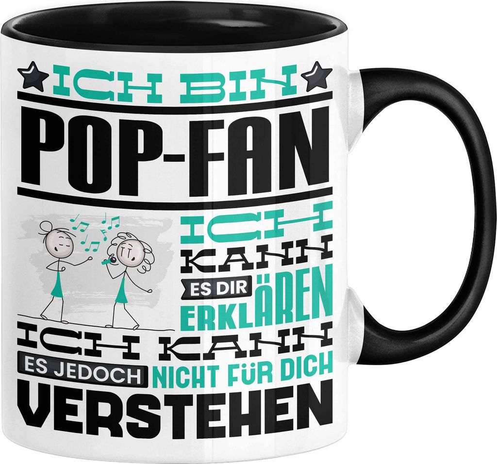 Pop-Fan Geschenk Tasse Lustige Geschenkdiee für einen Produktbild 