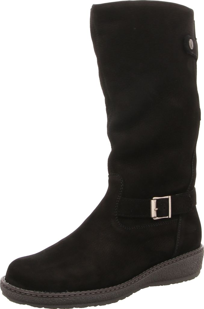Waldläufer Stiefel bequem warm gefüttert in schwarz, Gr. 6 Produktbild 
