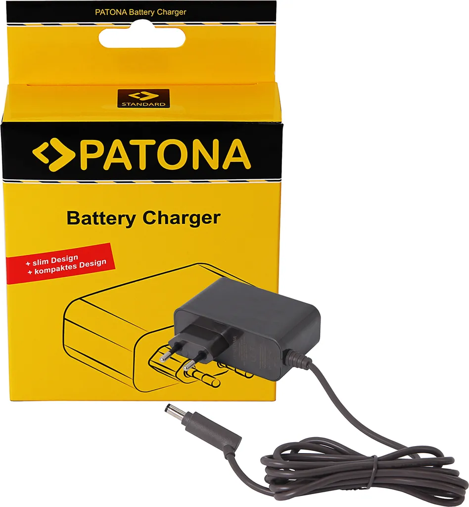 Chargeur Rapide Patona pour Dyson V6 V7 V8 - Haute Protection Électrique