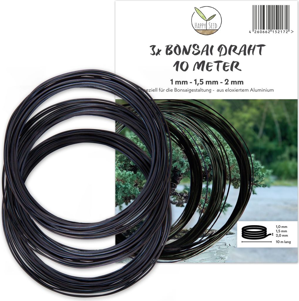 10 m drutu do bonsai wykonanego z anodyzowanego aluminium w Zdjęcie produktu 