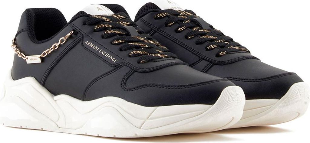 Armani Exchange Xw001617_af17443 Sportschuhe Schwarz EU 40 Frau Schwarz EU 40