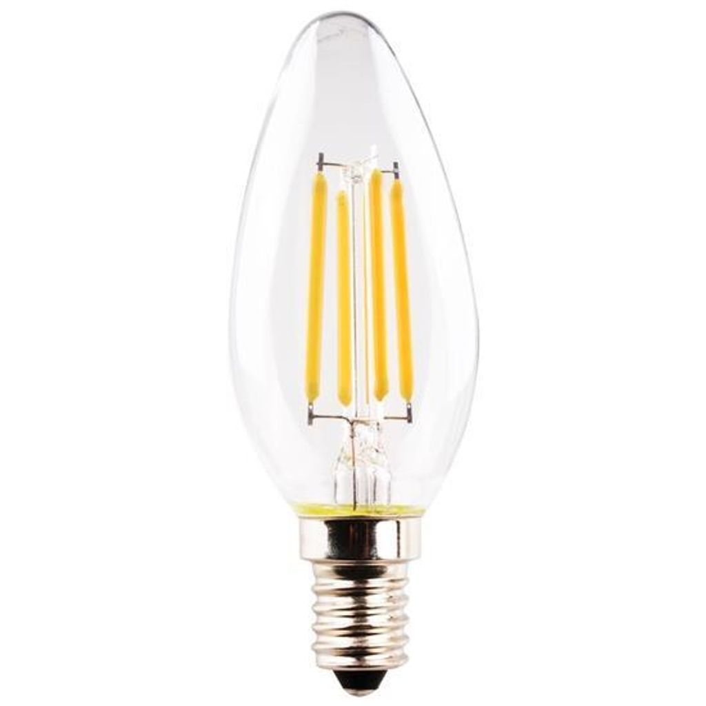 CASAYA Retro HD E14 4.5W 2700K LED-Kerze, Sockel E14, 4,5 Produktbild 