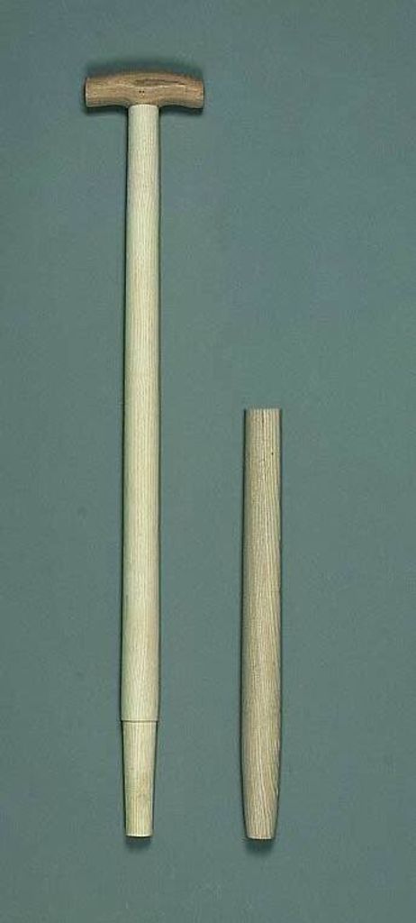 Idealspaten Ersatzstiel Spatenstiel für Britta Spaten, gebogen, 93 cm; 405358