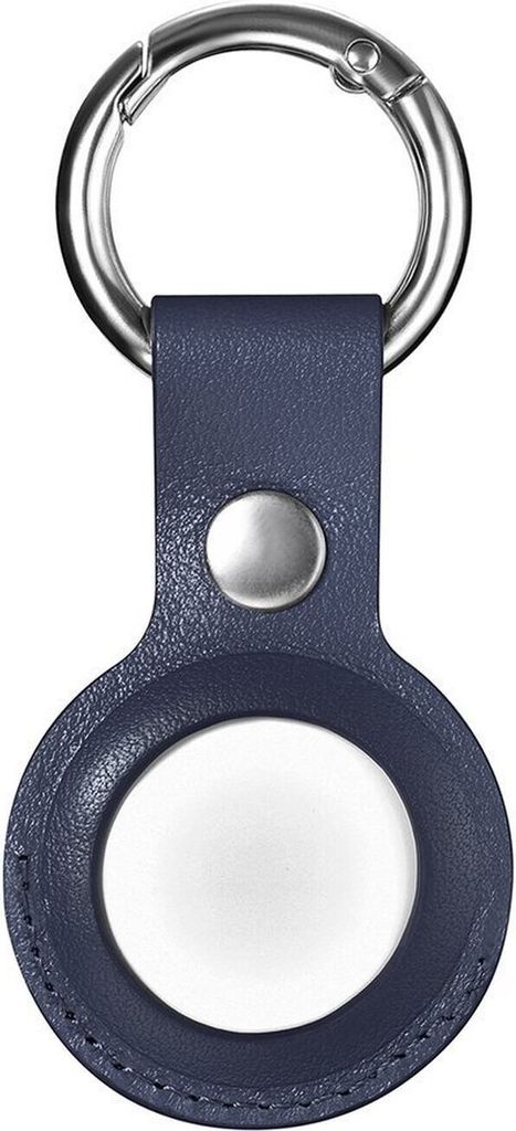 Case für AirTag Schutz Hülle Cover Schlüsselanhänger Apple AirTag Cover Case Tracker Tasche Blau